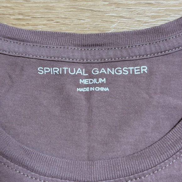 Spiritual Gangster Feel Good Gratitude  Changes Everything Muscle Tank Size M - Picture 3 of 5